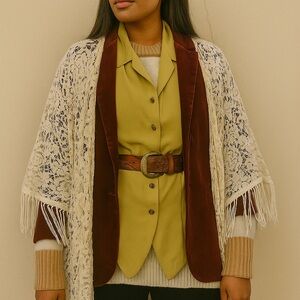 ELITE COLLECTION | Vintage Olive Green Button Down Women's Top